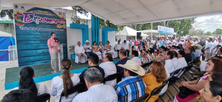 ¡Sin un peso de gobierno! arranca feria Expomor en la Zona Maya