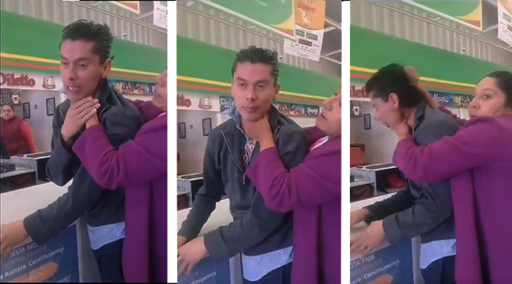 Video: Madre somete a un sujeto por acosar a su hija de 14 años