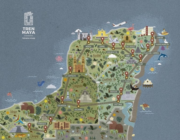 Cambian trazo del Tren Maya; regresa a su ruta original