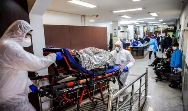 Paciente con coronavirus