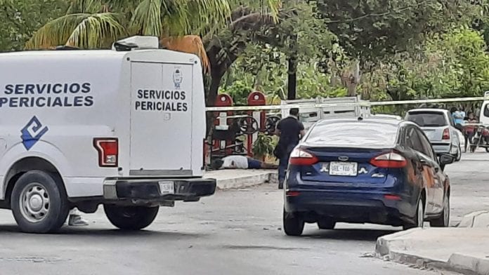 baleado en Cancún.