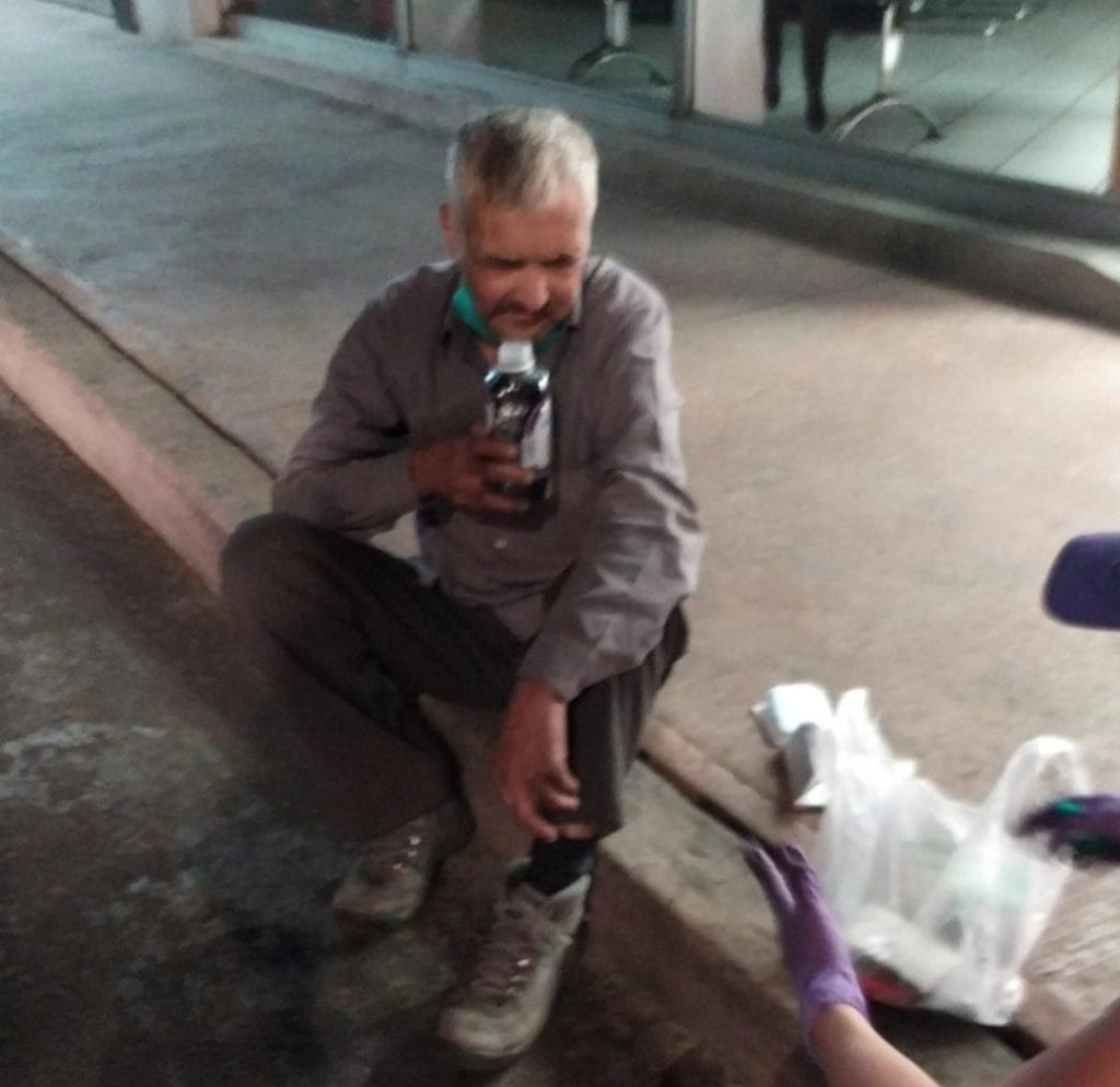 Paciente con Covid-19