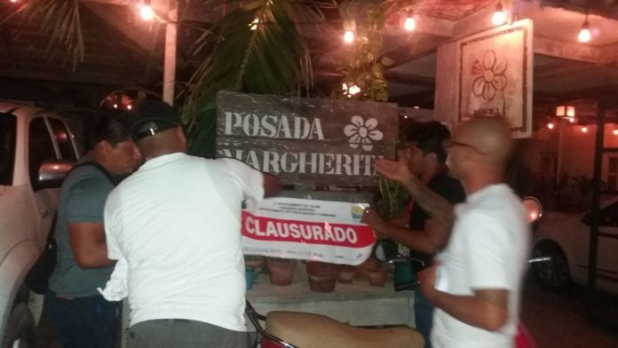Clausuran posada Margherite de Tu