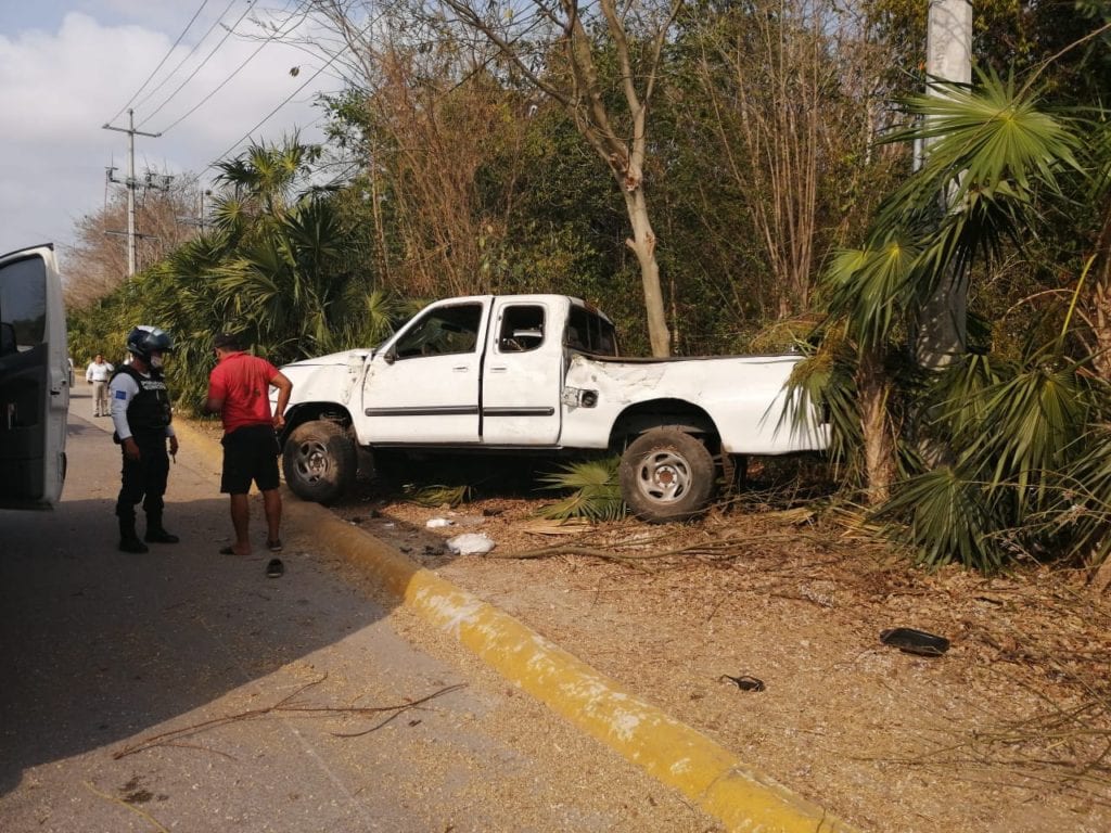 Accidente en Playa del Carmen