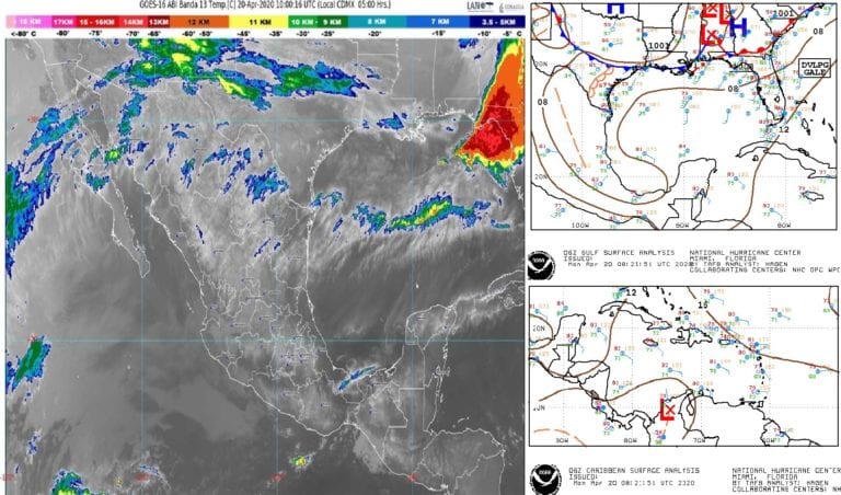 Clima: Cielo despejado con intensos rayos solares 