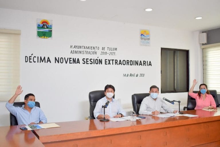 Regidores de Tulum aprueban ejercicios de Ingresos, Egresos y Cuenta Pública 2019