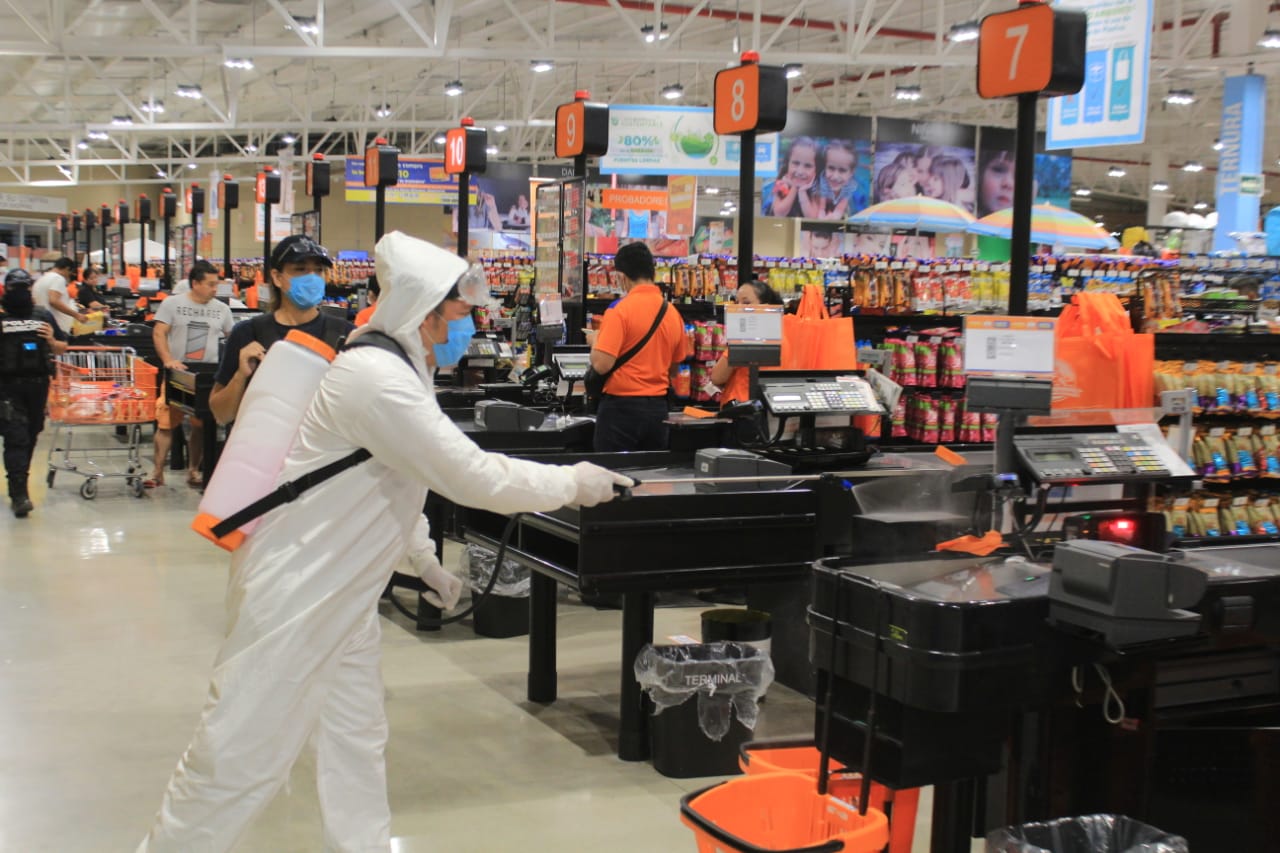 Protección Civil y Seguridad Pública verifican medidas de prevención en comercios de Solidaridad