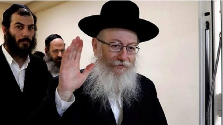 Ministro de Israel que dijo que Covid-19 era “castigo divino” contrajo la enfermedad