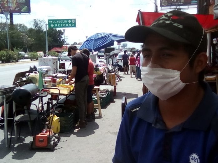 Tianguis Region 100 Cancún durante COVID-19