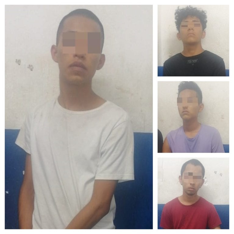 Pandilla de “escuincles” rateros es capturada en La Guadalupana