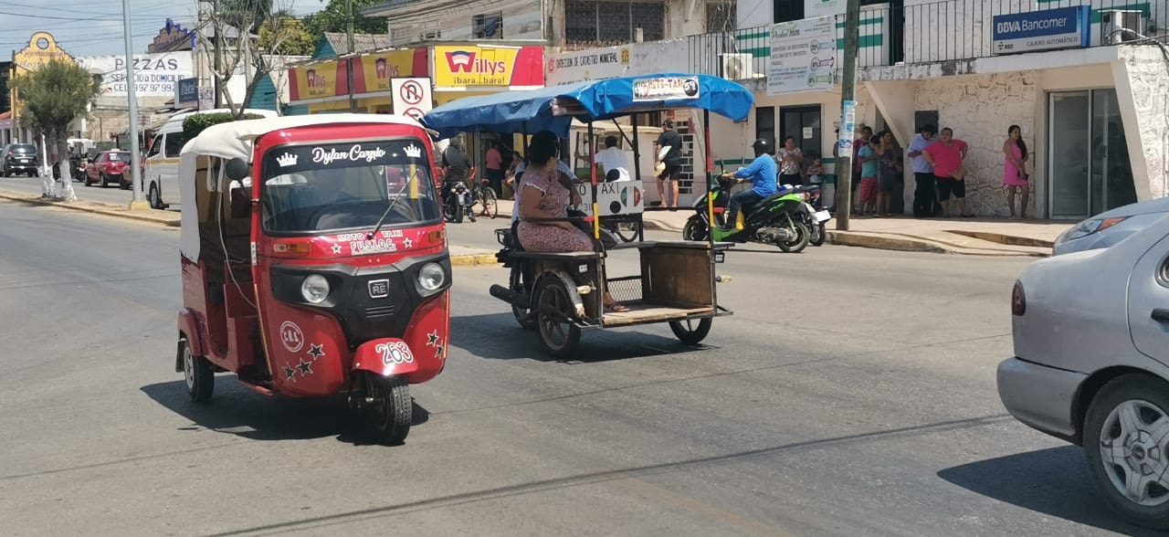 Mototaxistas de la Zona Maya se quedan con cero ingresos por COVID-19