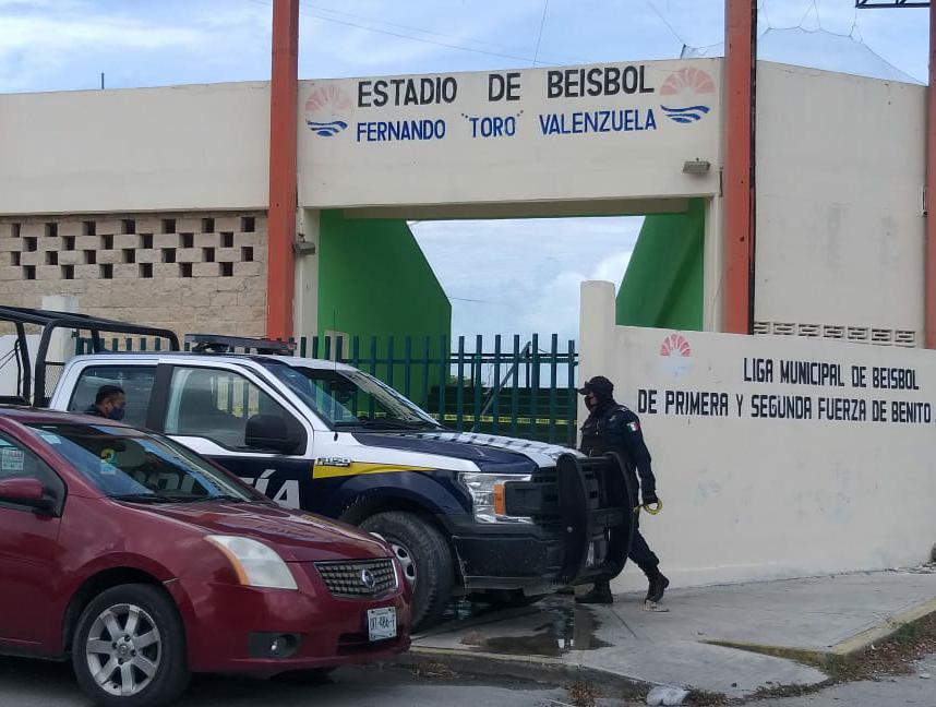 Hallan hombre sin vida en estadio 'Toro Valenzuela', en Cancún