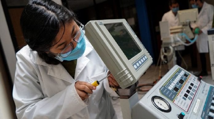 Ventiladores del IMSS