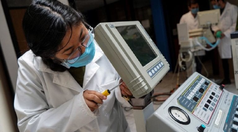 Ventiladores del IMSS