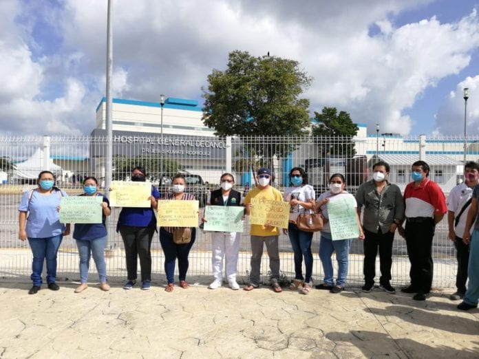 protestan por insumos en el hospital Kumate