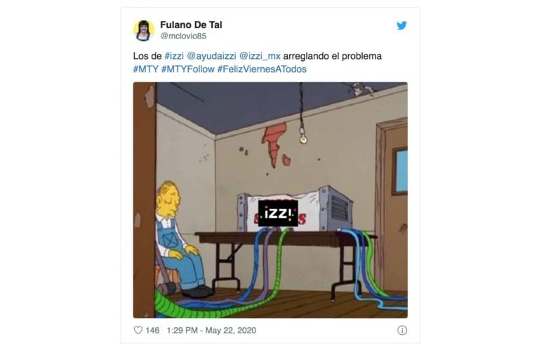 Internautas reportan fallas en el servicio de Izzi