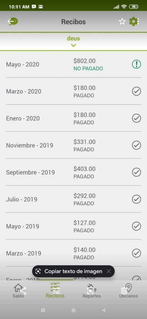 queja CFE Playa del Carmen