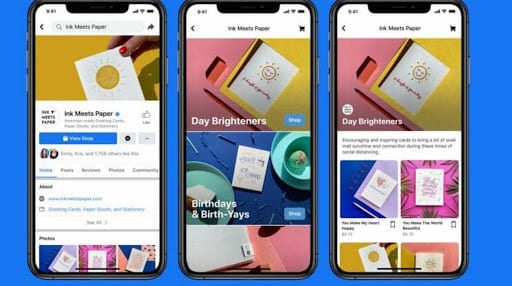 comecio electrónico Facebook