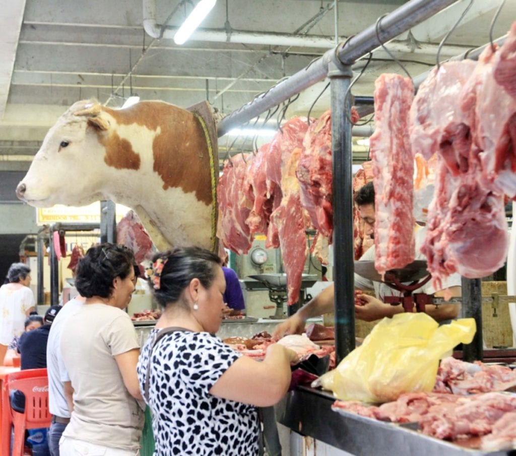Carnicerías en mercados de Mérida