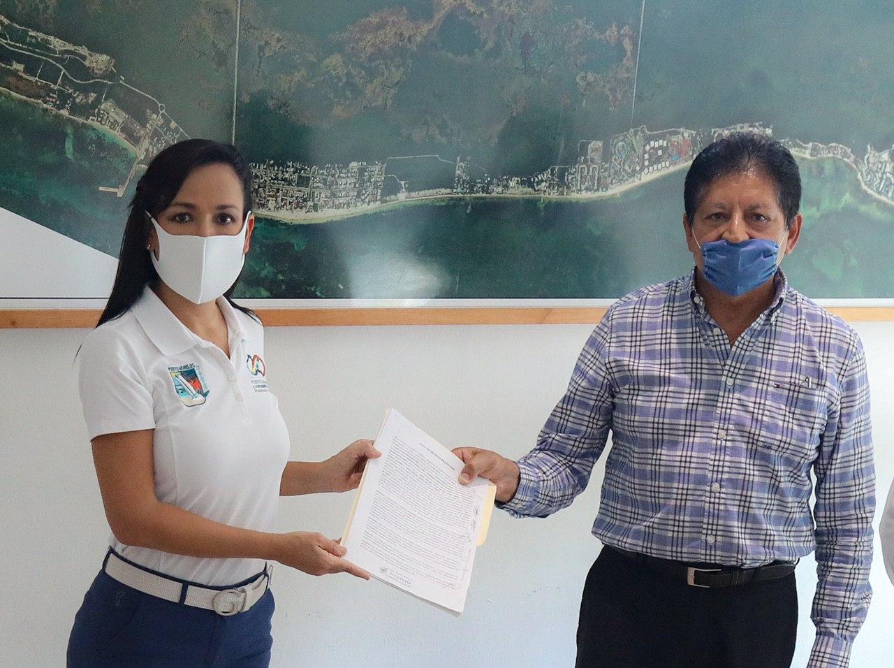 Día histórico: concreta Laura Fernández municipalización de la zona urbana de Puerto Morelos