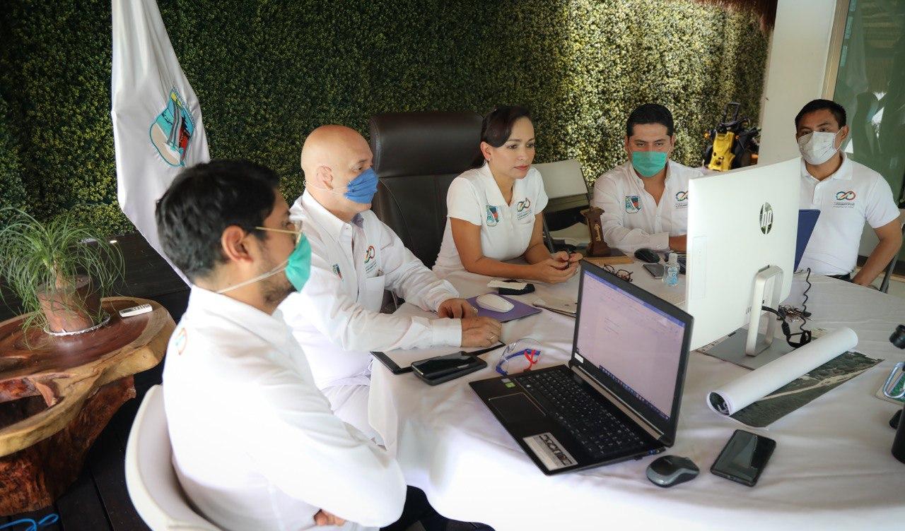 Traerá Tren Maya desarrollo y modernidad a Puerto Morelos: Laura Fernández