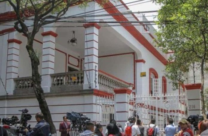 Casa de campaña AMLO