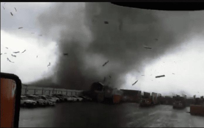 Tornado en Nuevo León