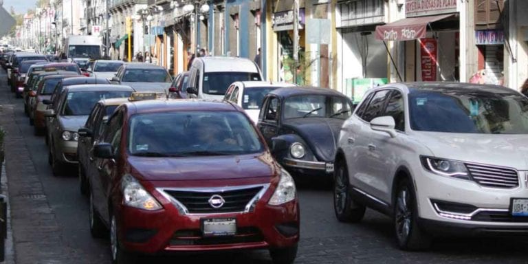 Implementan ‘Hoy No Circula’ por emergencia sanitaria de Covid-19 en Puebla