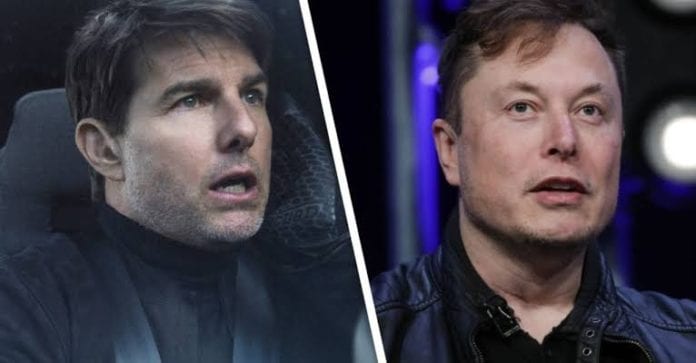 Tom Cruise y Elon Musk
