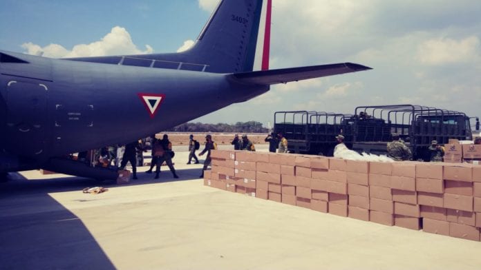 Apoyo médico del Ejército a Chetumal