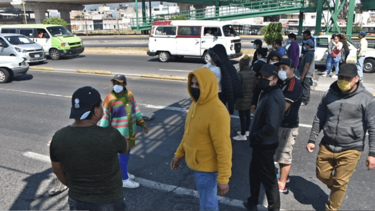 Protestan familiares de pacientes con Covid-19 en Ecatepec
