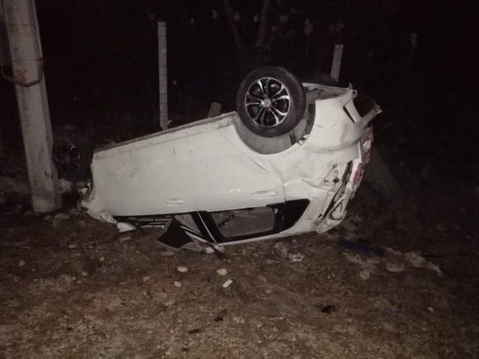 Por conducir ebrios, provocan mortal accidente