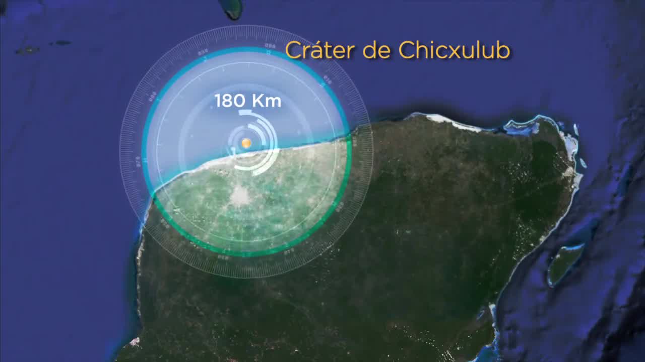 Impacto de asteroide en Yucatán es lo que habría acabado con los dinosaurios