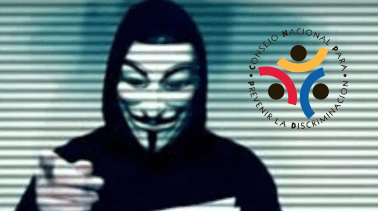 Anonymous hackea sitio web del Conapred; denuncia censura