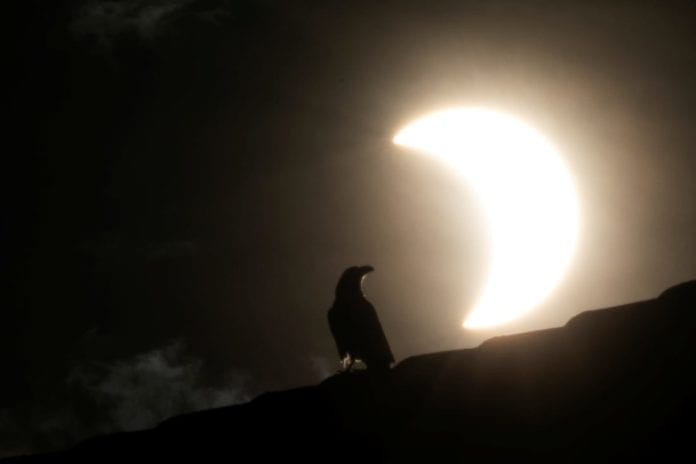 Imagen del eclipse 