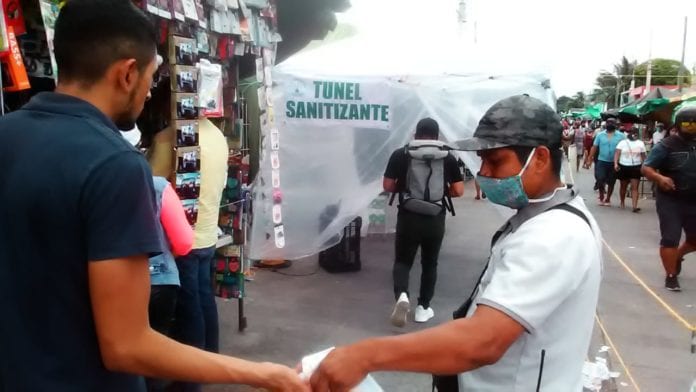 tunel sanitizante