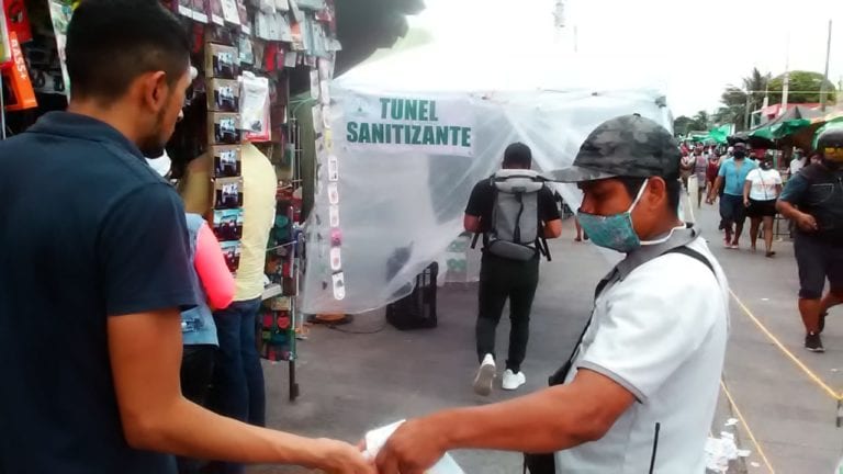 tunel sanitizante