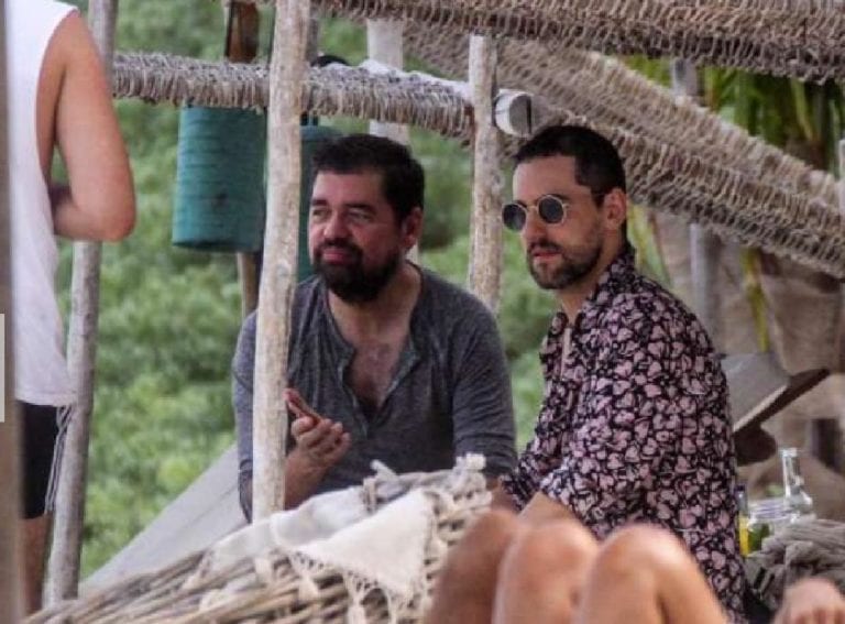 Galería: Captan a Luis Gerardo Méndez y a su novio en playas de Tulum
