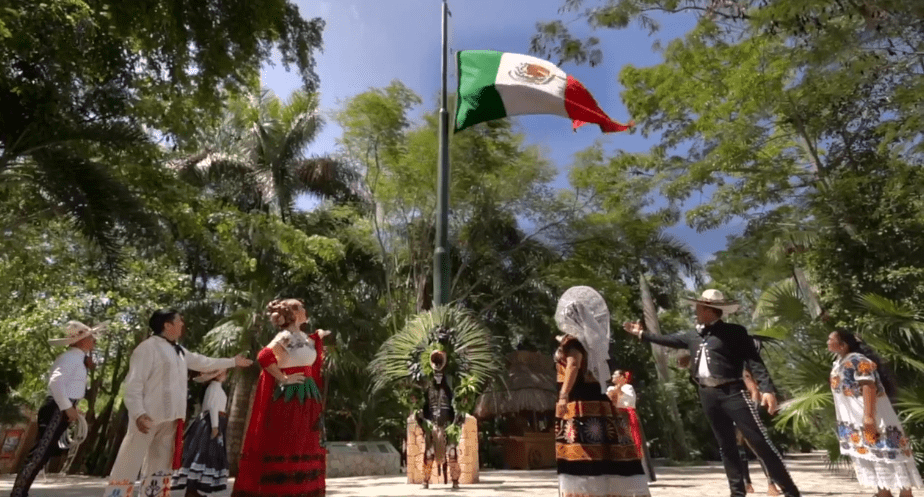 Xcaret realiza ceremonia de bienvenida