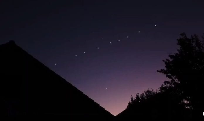 Luces extrañas sorprenden en Argentina