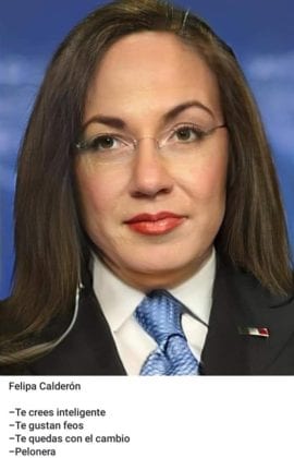 Calder&oacute;n si fuera mujer