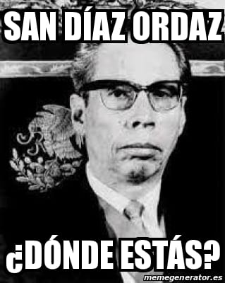 Se viraliza el meme: San Díaz Ordaz, ¿dónde estás?, tras agresiones de anarquistas