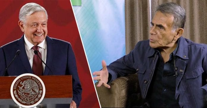 AMLO y Héctor Suárez