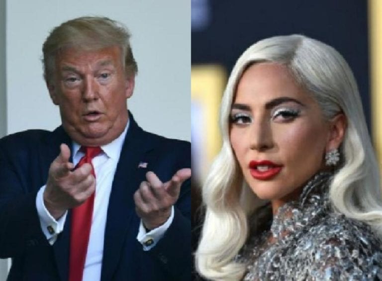 Lady Gaga acusa a Trump de racista