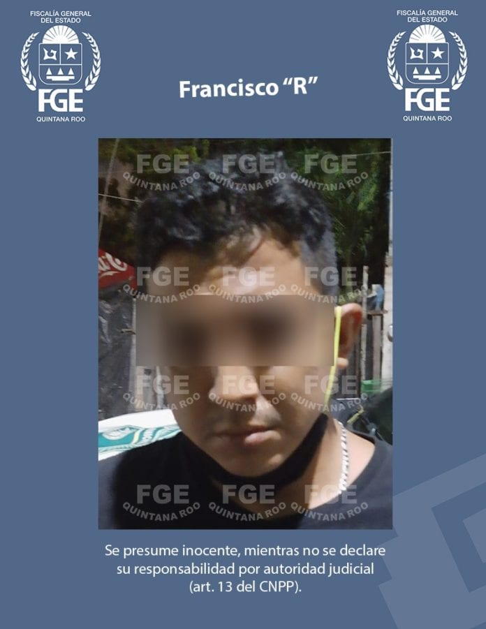 Presunto asaltante de Oxxos en Playa del Carmen