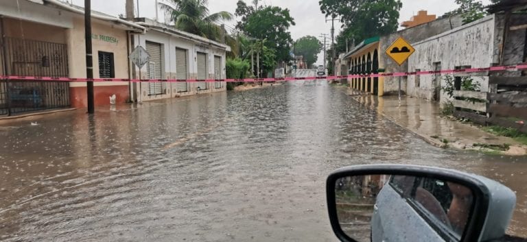 Zona Maya también afectada por lluvias