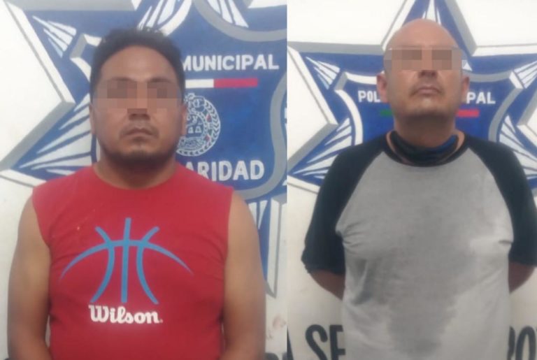 Detienen a dos presuntos homicidas en Playa del Carmen