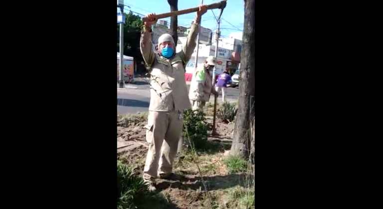 Video: ¡Pura gente de “El Mencho”! Parodian trabajadores al CJNG