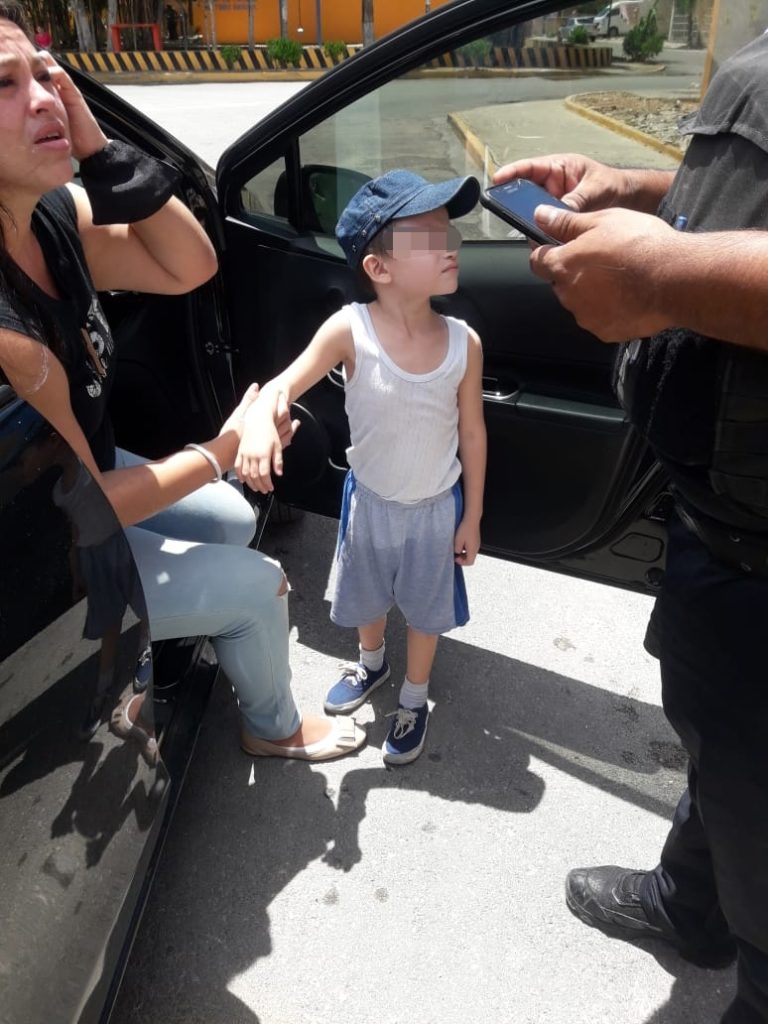 Se le escapa su nieto, pero logran localizarlo en Villas del Sol