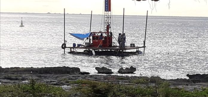 obras en muelle de Cozumel
